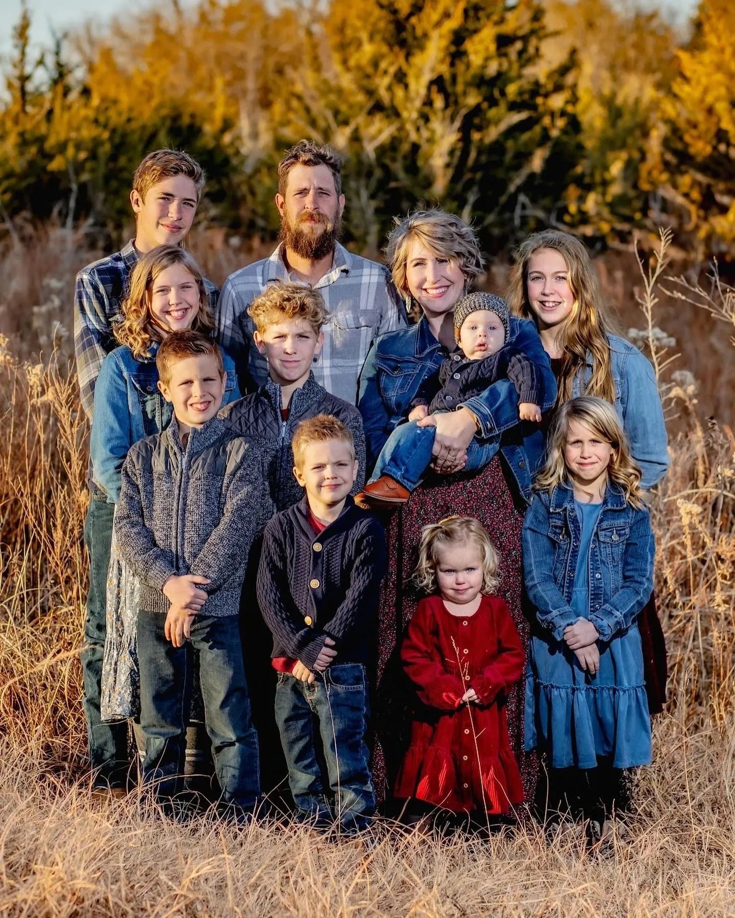 Ben Garland and his family — Garland's Roofing, Emmett Kansas